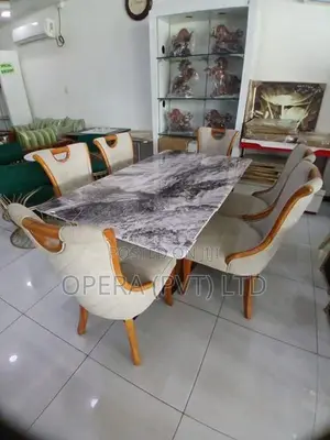 Luxury Brand New Granite Dining Set