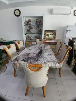 Luxury Brand New Granite Dining Set
