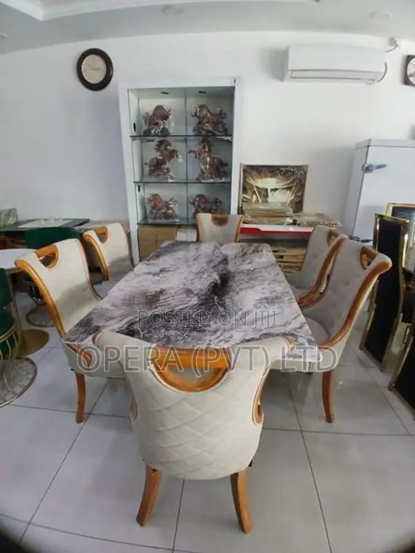 Luxury Brand New Granite Dining Set