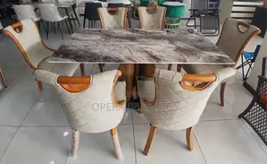 Luxury Brand New Granite Dining Set