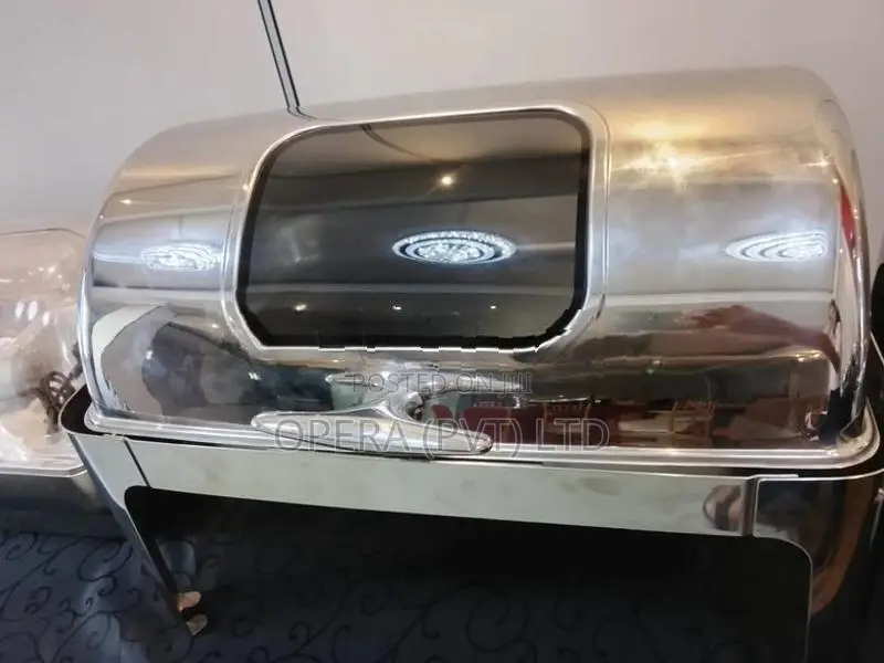 ඔබේ බුෆේ එකේ ලස්සන දෙගුණ කරන with glass Chafing Dish මෙන්න