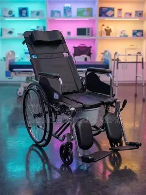 Full Option Commode Wheelchair reclining wheel chair