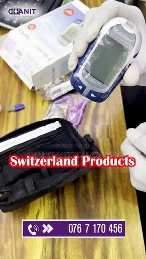 Blood Glucose Monitor (MediSmart Sapphire) with Forehead Thermometer