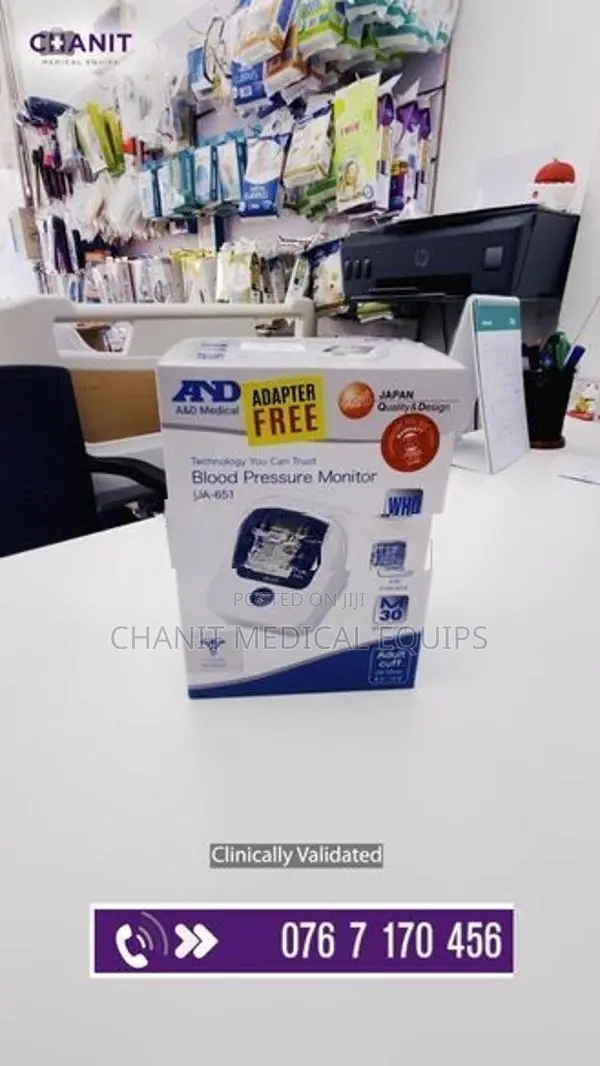 AND Upper Arm Blood Pressure Monitor UA-651