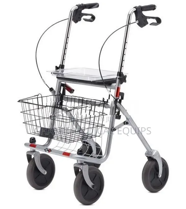 Walker (Germany) + FREE Walking Stick B&B SENIO Premium Rollator