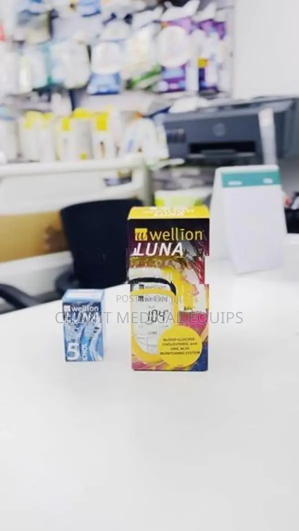 Cholesterol + Uric Acid Sugar Wellion 3-in-1 Monitoring System