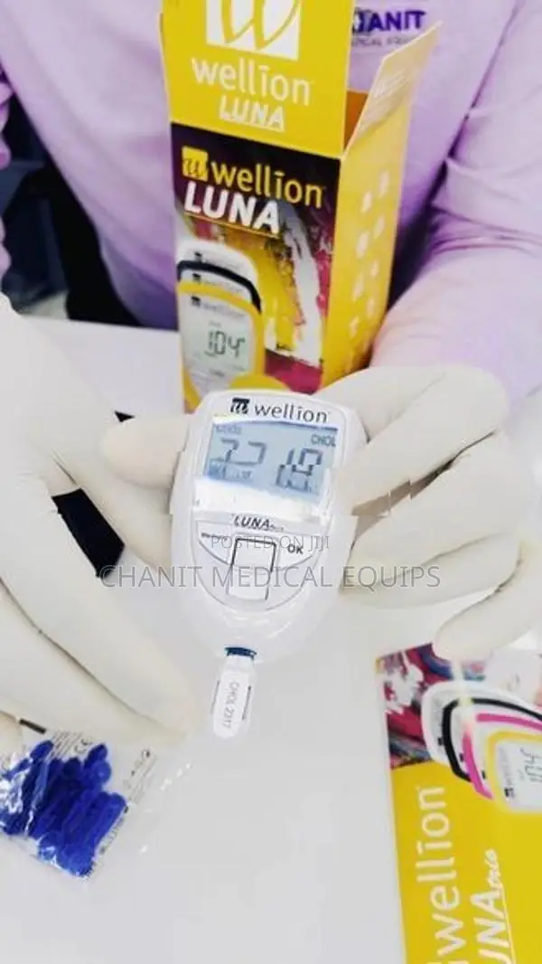 Cholesterol + Uric Acid Sugar Wellion 3-in-1 Monitoring System