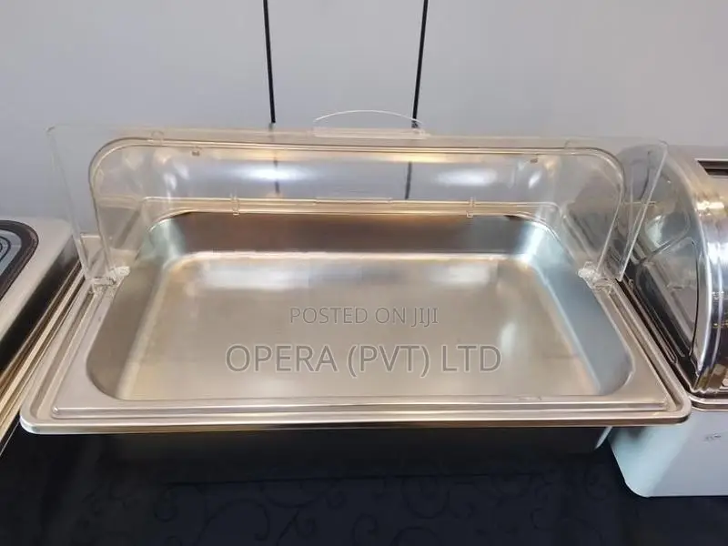 Brand New Electric Chafing Dish with Roll-Top Lid