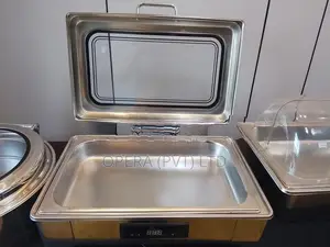 Electric Chafing Dish with Temperature Display