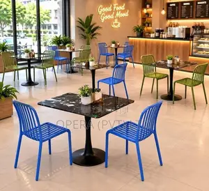 Premium cafe table & 2 chair set