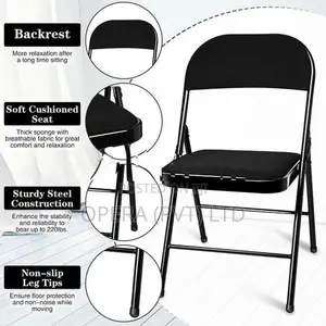 Folding Chair with cushion