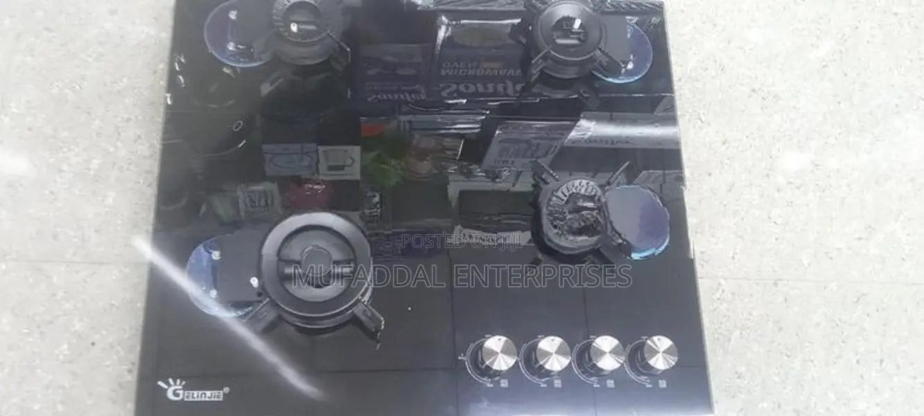 GAS COOKER GLASS TOP 4B