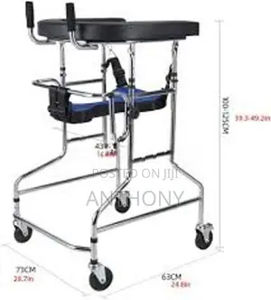 REHABILITATION WALKER / GAIT TRAINER – 100KG CAPACITY