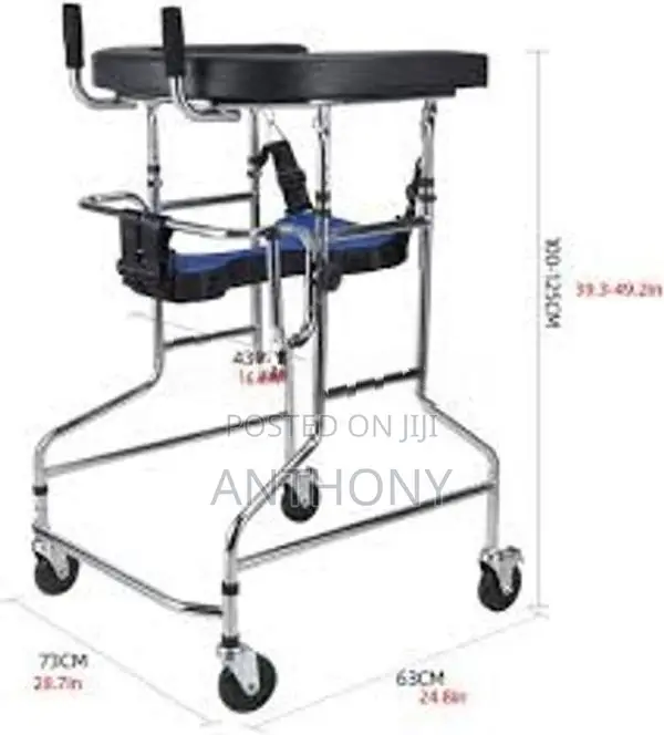 REHABILITATION WALKER / GAIT TRAINER – 100KG CAPACITY