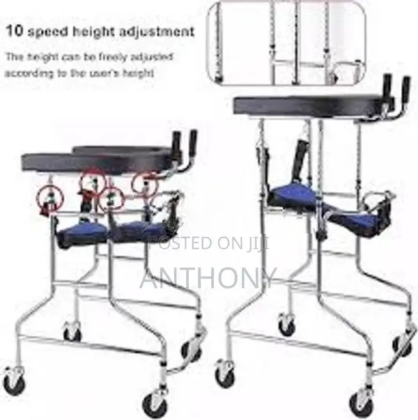 REHABILITATION WALKER / GAIT TRAINER – 100KG CAPACITY