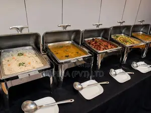 Stainless Steel Buffet Set – Elegant & Professional
