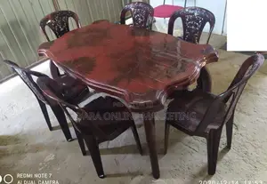 Piyestra Dining Table with 6 Chairs