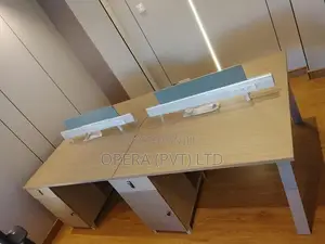 4 workstation with 4chairs