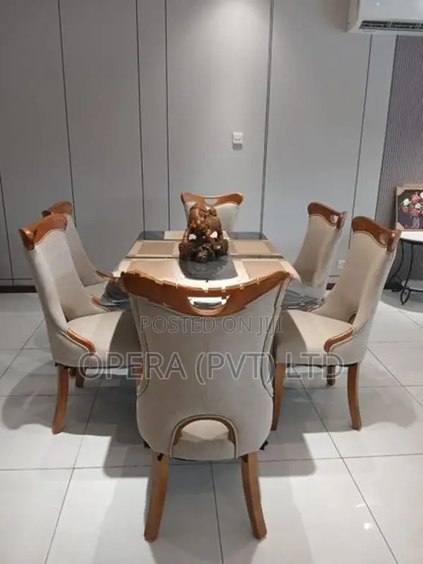 Luxury Granite Dining Table and chairs