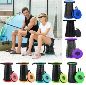 Portable Telescoping Folding Stool