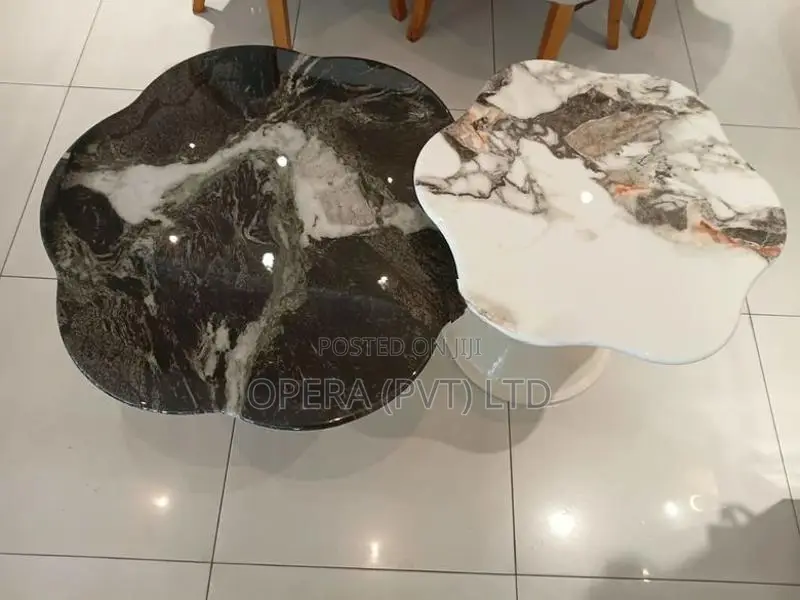 Brand New Granite Top Nesting Table