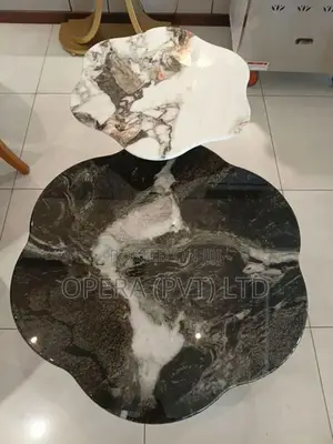 Brand New Granite Top Nesting Table