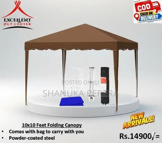 10*10 Folding Canopy/ hut (EX-4)