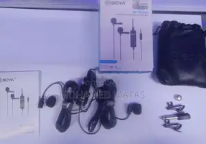 Boya BY-M1DM Dual Lavalier Microphone Item Mic