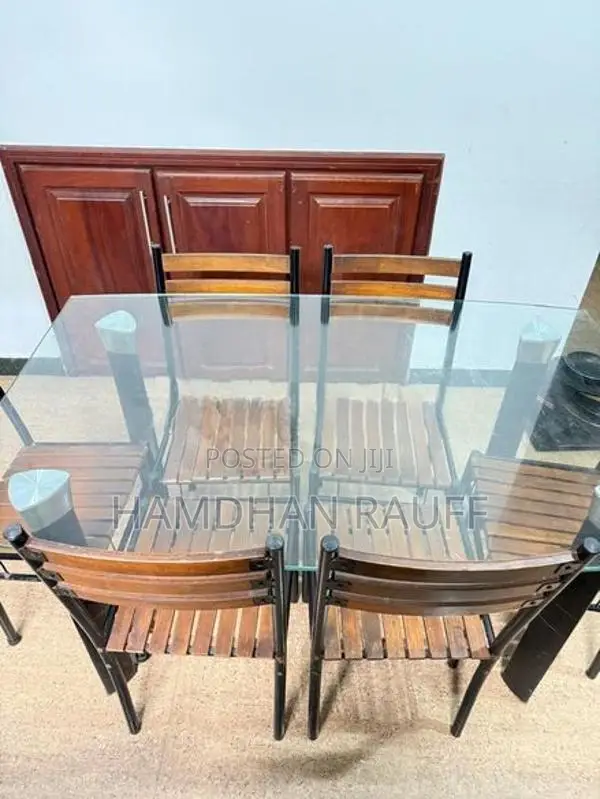 Glass Dining Table Set