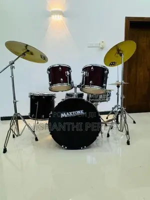 Maxtone 5 Piece Drum Set