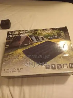 Double Size Flocked Airbed