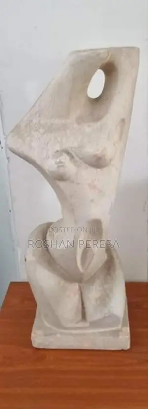 Vintage Mid-Century Modern Abstract Stone Sculpture