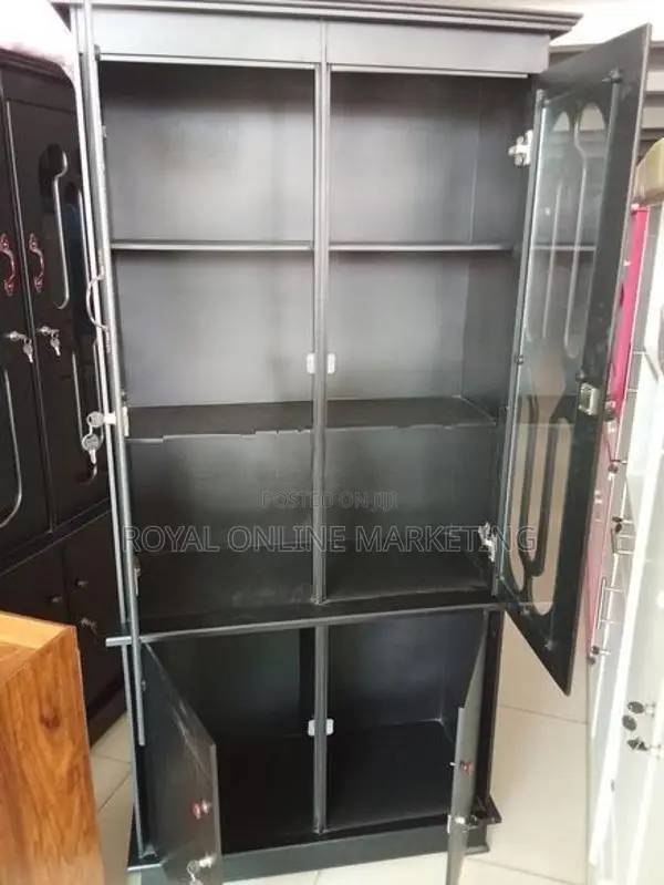 2 Door Black O/c Cupboard (K-32)