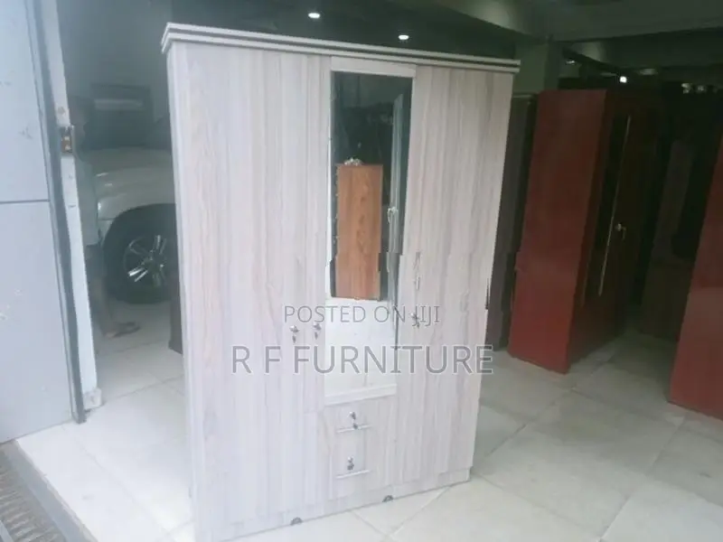 Melamine 3 Door Cupboard