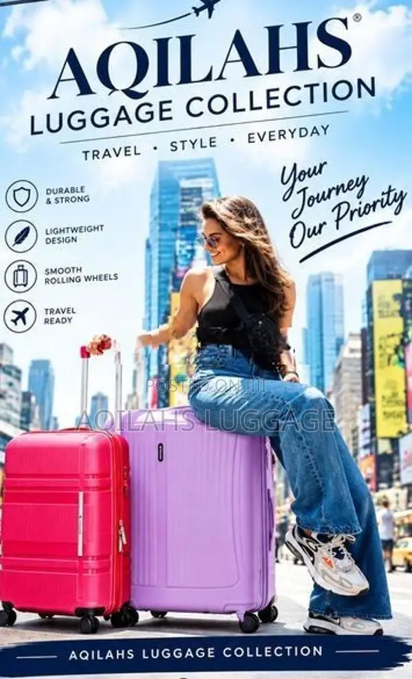 Unbreakable PP Luggage Bags sets