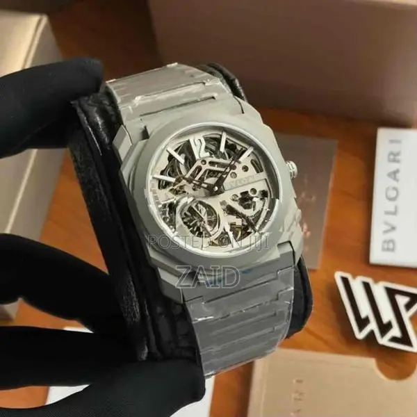 Bvlgari Octo Finissimo 40MM Skeleton Grey Dial Automatic Men’s Watch