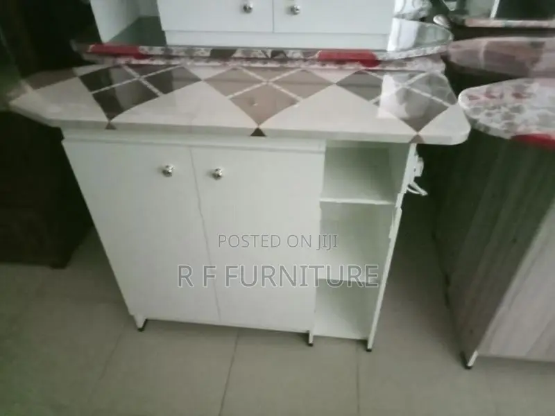Melamine Iron Cupboard with Rack