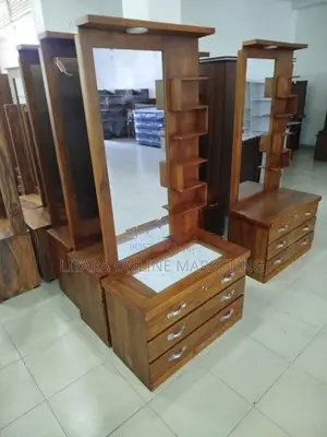 New Modern Teak Dressing Table With S Design