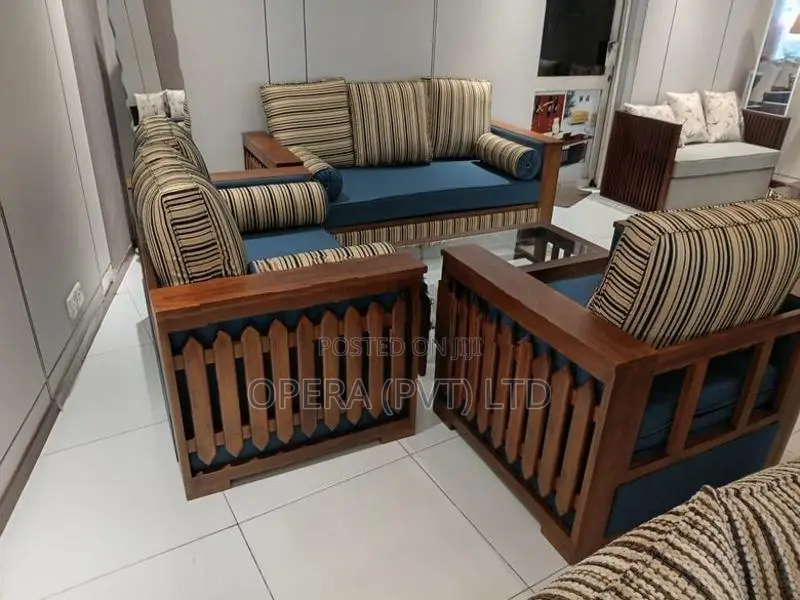 Luxury Teak Sofa Set