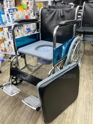 Commode Wheelchair Fiber Seat