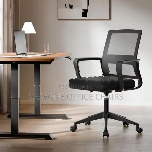 Flat Back Office Chair - 848B