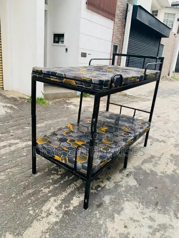 Steel Bunk bed with 2 mattress