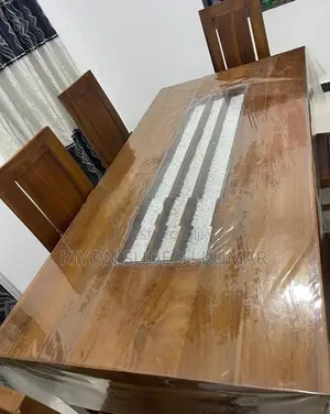 Teak Dining Table with 6 Chairs