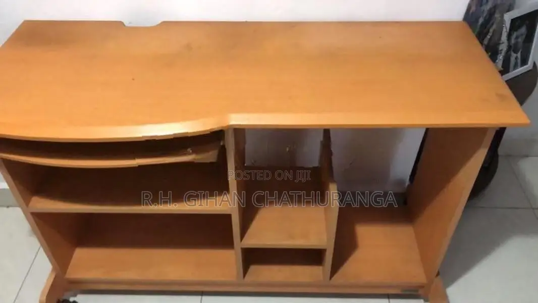 PlyWood Computer Desk with Keyboard Tray
