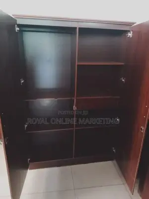 6 by 4 Melamine 2 Door Cupboard (K-6)