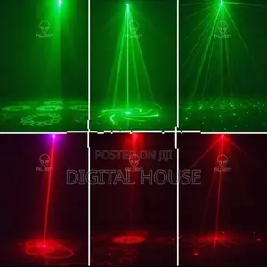 Dj Light Laser 5 Color 120 Design 230v Powerful - new