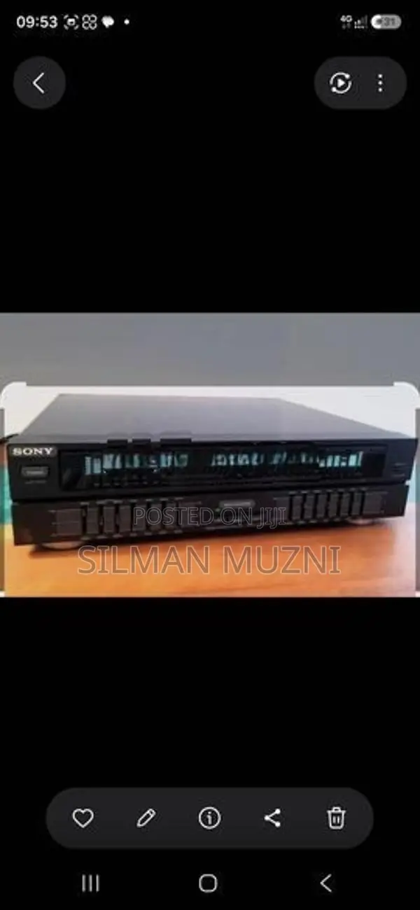Sony Graphic Equalizer