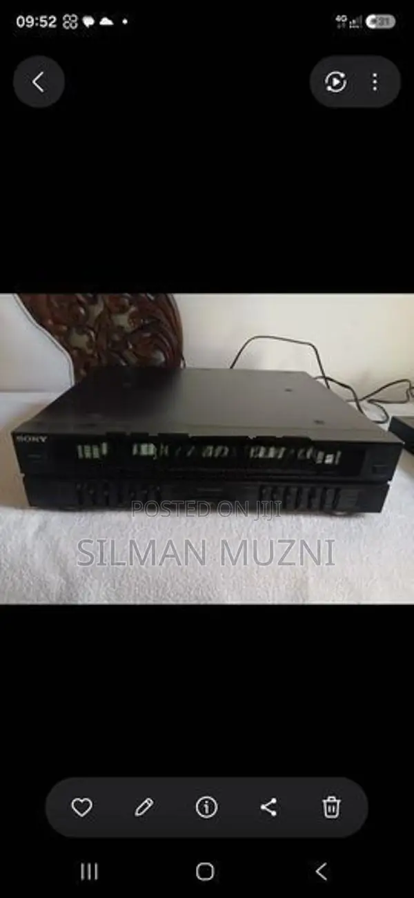 Sony Graphic Equalizer