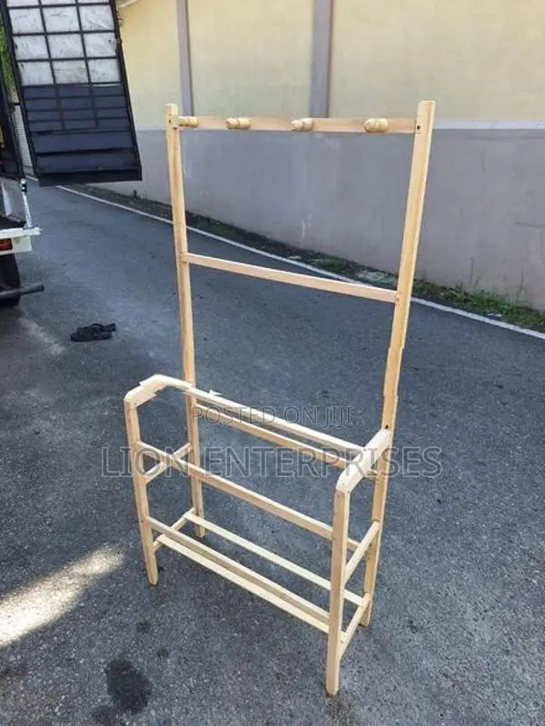actoniya wooden Cloth racks