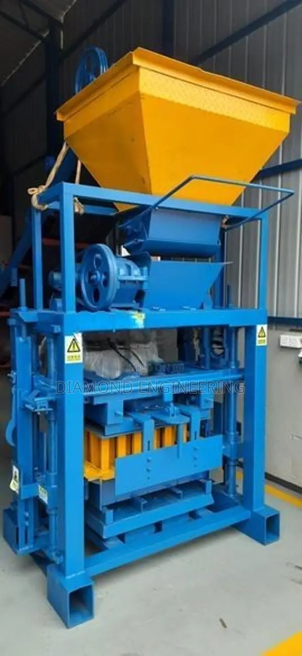 Diamond 4-40 X Semi-Automatic Block Making Machine
